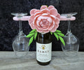 Peony Flower Wine Glass Holder (G-code File)