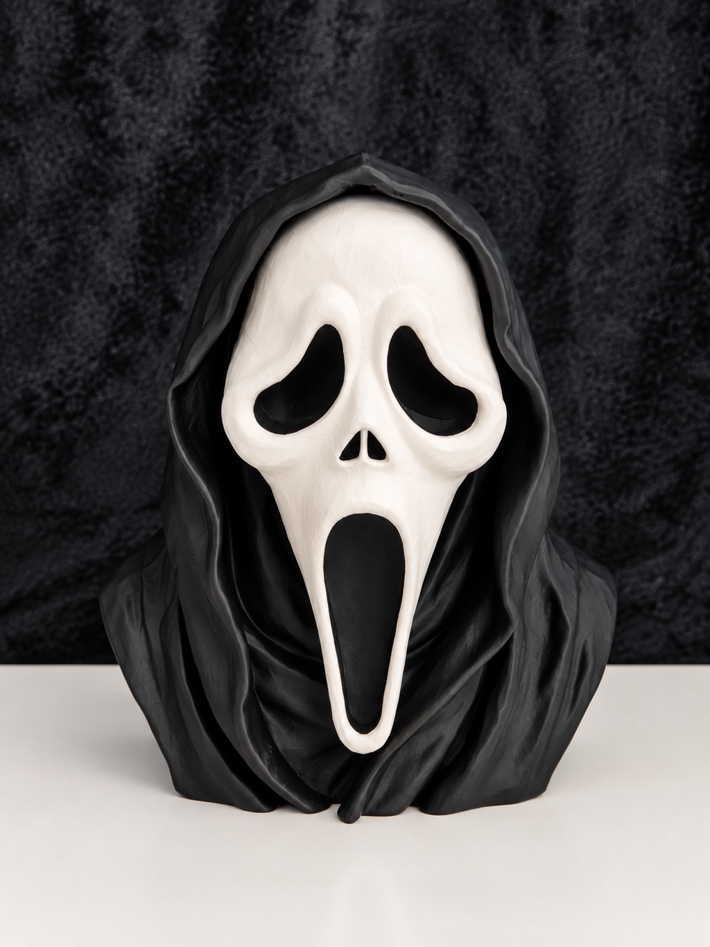 Ghostface Scream Stalker Bleeding Candle Holder Bust – 3D Print STL File