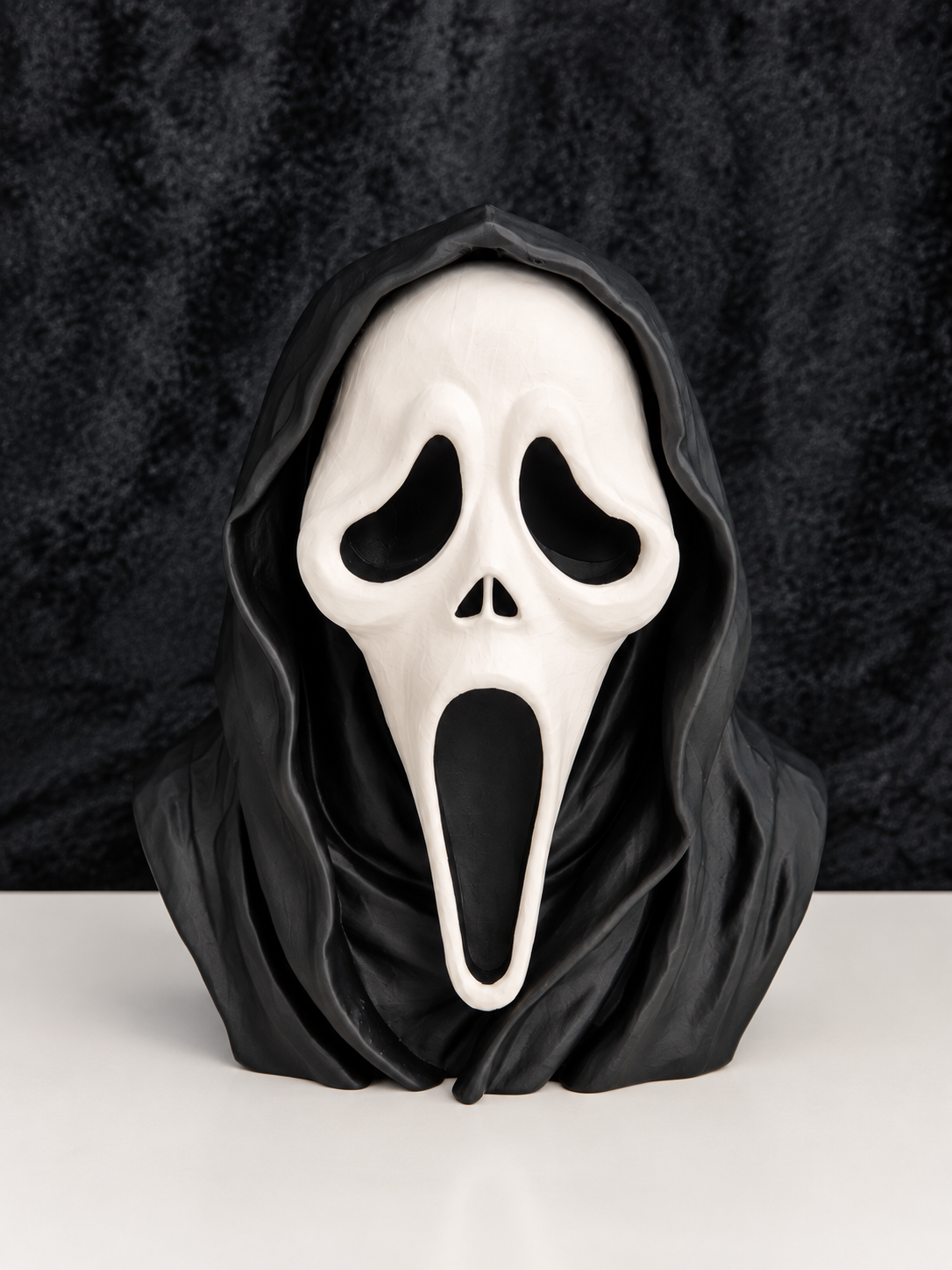 Ghostface Scream Stalker Bleeding Candle Holder Bust – 3D Print STL File