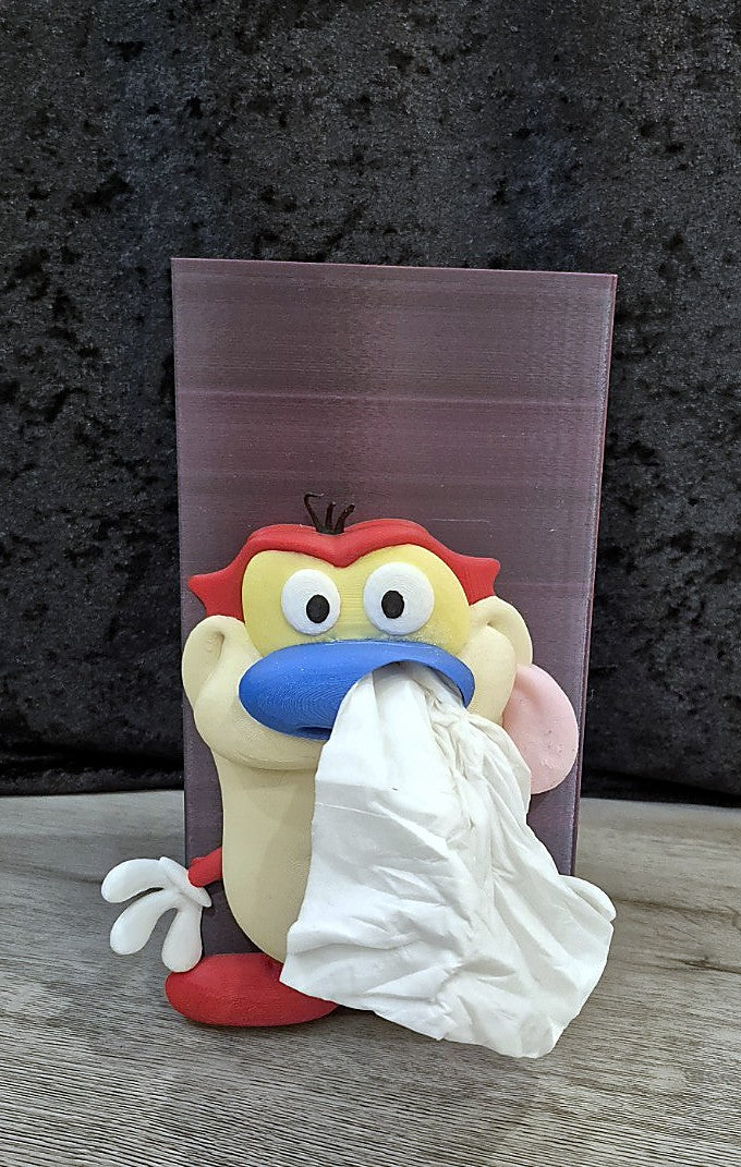 Stimpy Tissue Box (STL File)