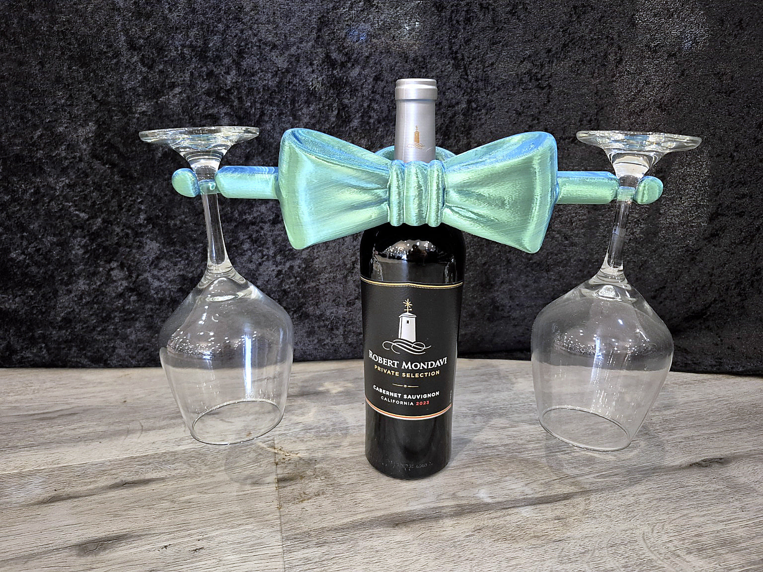 Bow Tie Wine Glass Holder (STL File)
